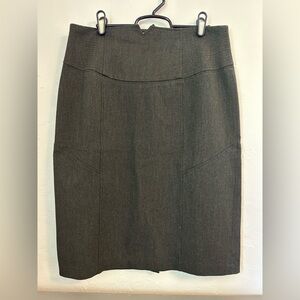 Adrienne Vittadini Charcoal Skirt